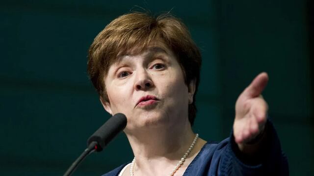 Kristalina Georigieva, directora del FMI. Una delegación del fondo visitará el país este jueves.