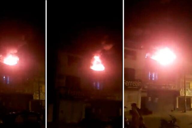 Un matrimonio y su hijo murieron en el voraz incendio de una gomería en La Tablada, provincia de Buenos Aires.