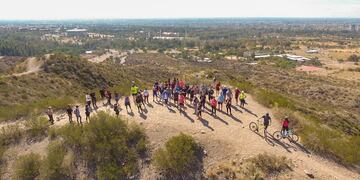 La Municipalidad de la Ciudad de Mendoza convocó a deportistas y vecinos en general a formar parte de la comunidad del Parque de Montaña. Gentileza MCM