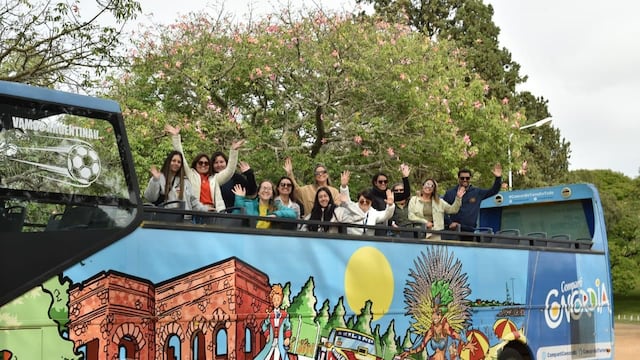 Operadores de viajes de Uruguay recorrieron Concordia.