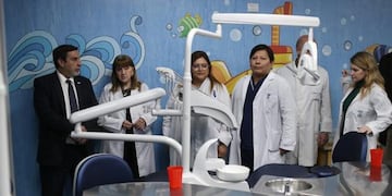 El ministro Medina Ruiz destacó la importancia de este servicio que brinda atención especializada y cuenta con profesionales capacitados para atender a niños con discapacidad.