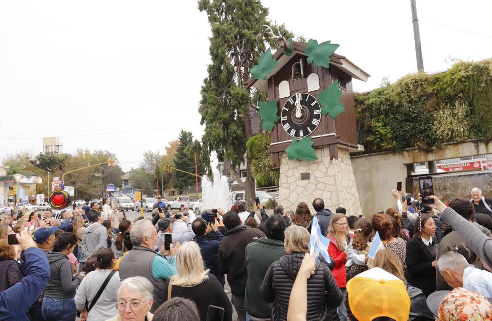 El reloj Cu-Cú de Villa Carlos Paz cumplió 65 años
