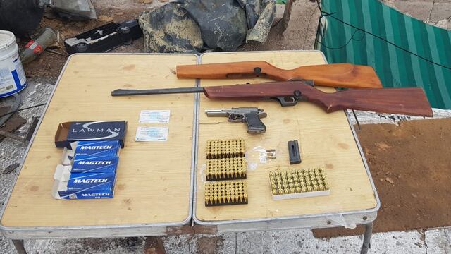 La Policía de Mendoza secuestró armas, bicicletas y drogas en una vivienda en el barrio San Martín de Ciduad.