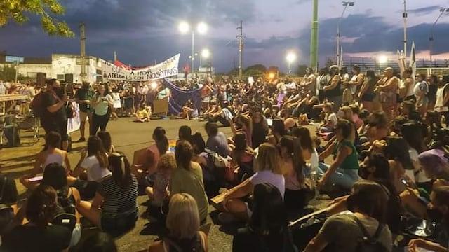 #8M: movilización en Gualeguaychú/ Redes sociales.