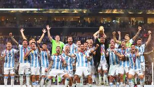 La foto que todos esperábamos: ¡Argentina, Campeón del Mundo!