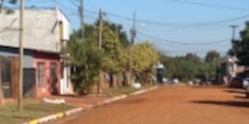 Puerto Iguazú: finalizan trabajos de empedrado en calle Eduardo Reynoso.