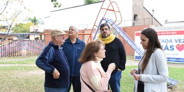 Siguen las mejoras en los espacios públicos de Rafaela