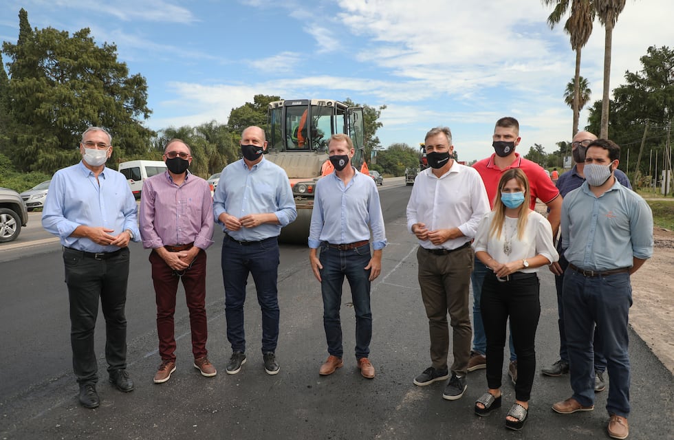 Ruta 34: Omar Perotti anticipó que en julio estarían terminadas la Variante y el acceso a Sunchales