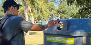 Campaña de reciclado de residuos en eventos de Rafaela