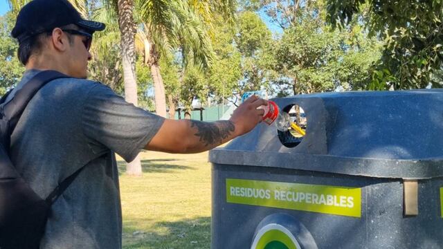 Campaña de reciclado de residuos en eventos de Rafaela
