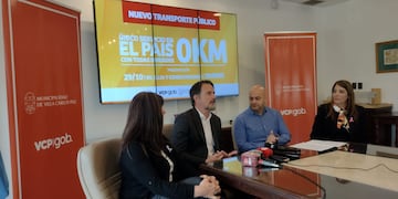 Unidades O km. para un servicio de transporte único en el país.