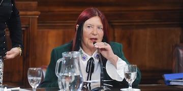 La jueza de casación penal Ana María Figueroa fue desplazada de su cargo
Foto Federico Lopez Claro