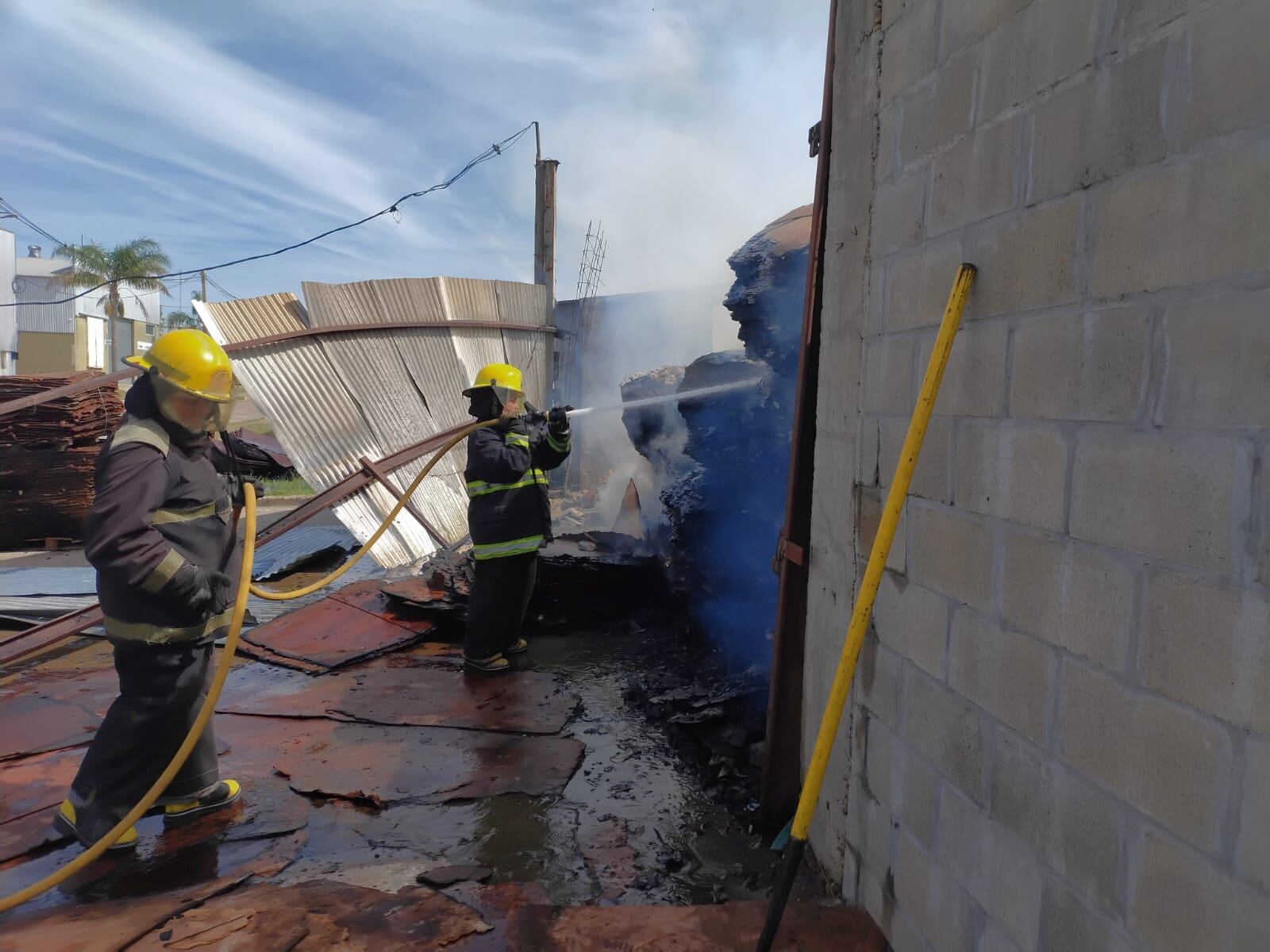 Incendio en Gualeguaychú