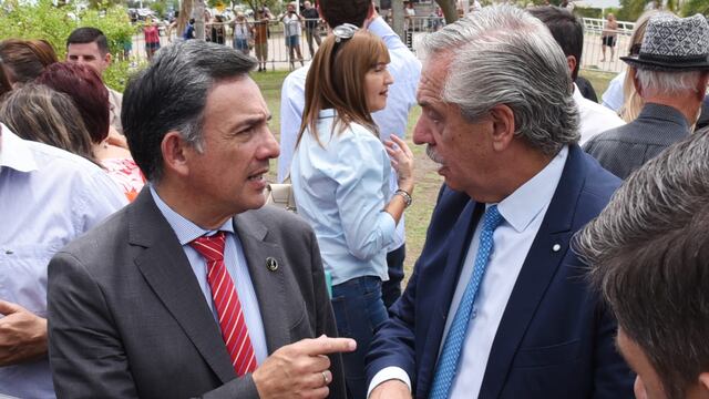 Visita de Alberto Fernández a Concepción del Uruguay.