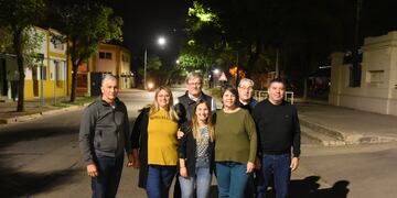 Nueva iluminación LED para avenida Brasil