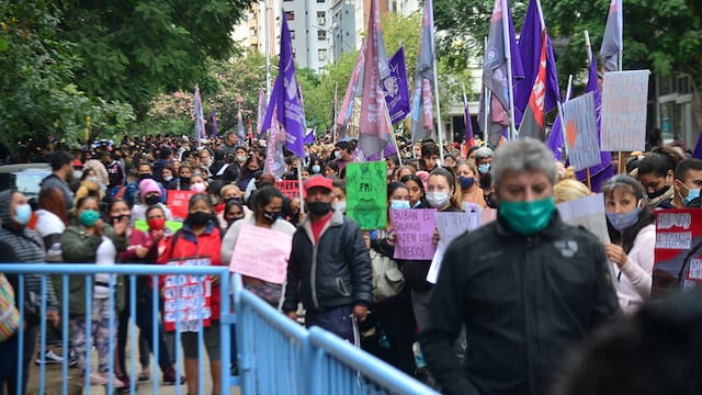 A partir de las 10.00 h. de este miércoles comenzarán las protestas en el microcentro porteño.