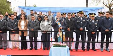 Además realizó inauguraciones en el lugar