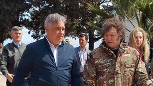 La imagen positiva de Martín Llaryora, por encima de la de Javier Milei en Córdoba (archivo La Voz).