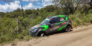 El binomio Signorile Signorile participó de la primera fecha del Rally Provincial