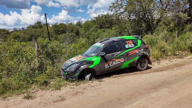 El binomio Signorile Signorile participó de la primera fecha del Rally Provincial