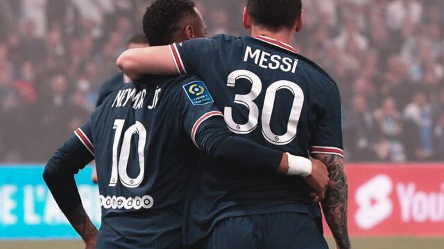 Neymar y Messi. (PSG)