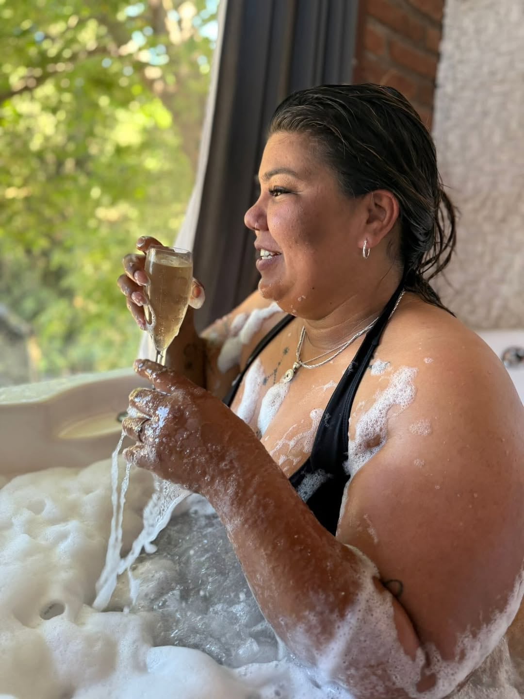 Camilota lució su look ideal para pasar un día espectacular de SPA y causó sensación en Instagram