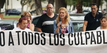 "Murió impune con la sangre de nuestros hermanos en sus manos", afirmó la referente de Arde Matria sobre el "Lole".