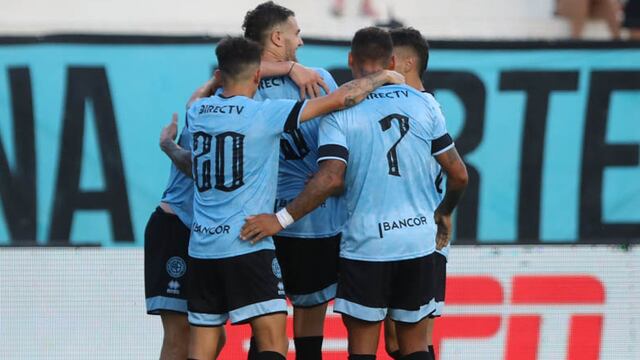 Festejó Belgrano en el primer partido del año. Y quiere quedarse con la final en Uruguay (@Belgrano).