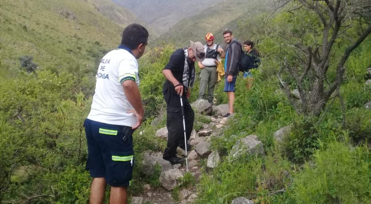 Encontraron al turista perdido en el Champaquí (Ministerio de Seguridad)