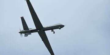 Un drone estadounidense fue derribado por Rusia en el Mar Negro.