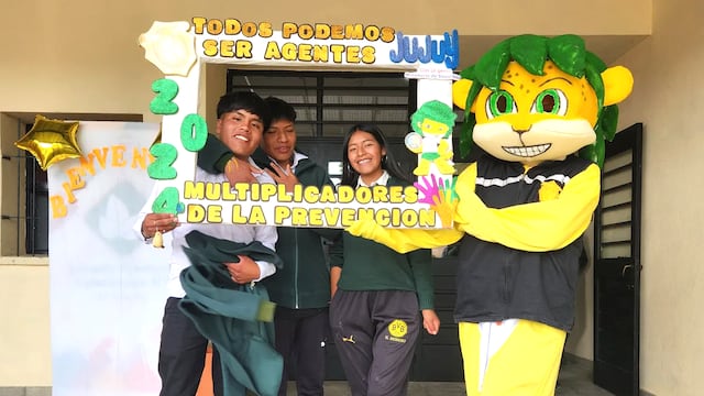 Estudiantes de la Quebrada de Humahuaca y la Puna jujeña participaron con interés en la jornada de prevención de consumos problemáticos.