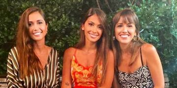 Antonela Roccuzzo promociona el proyecto de su hermana.