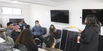 Estudiantes el Instituto Superior Illia