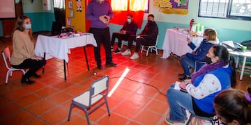 jornada de capacitación en Cura Brochero