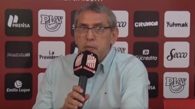 Rubén Moisello, presidente de San Martín.