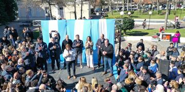 Patricia Bullrich se acerca al final de la campaña electoral recorriendo Mar del Plata