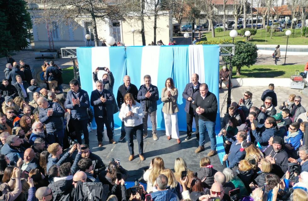 Las tres palabras de Sanz para promover la candidatura presidencial de Patricia Bullrich