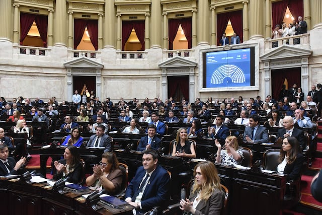 La Cámara de Diputados sesiona para aprobar el Presupuesto 2026 (Foto: HCDN)