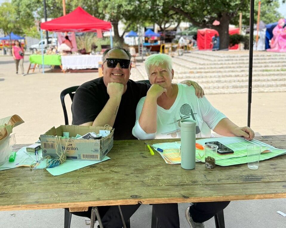 Nicolás Moreno subsecretario de Cultural Arroyito Feria Nacional de Artesanías Arroyito 2025