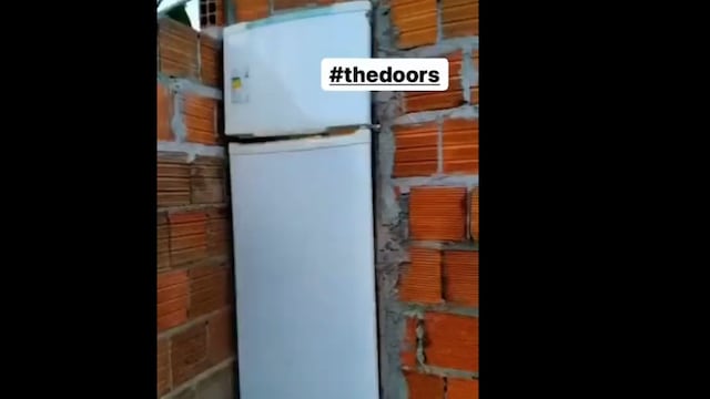 La heladera que esconde una sorpresa.