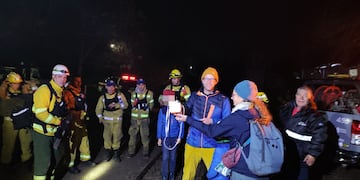 Rescate de una familia alemana en Casa Bamba.