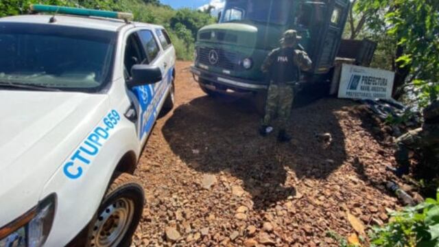 Frustran contrabando de granos en El Soberbio.