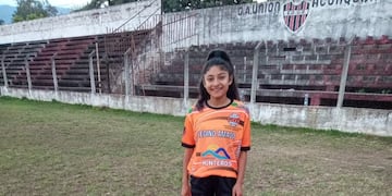 Anita Rodríguez, la sobrina del "Pulga" comparte la misma pasión.