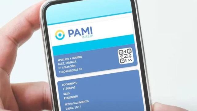 Cómo solicitar la nueva credencial digital del PAMI.