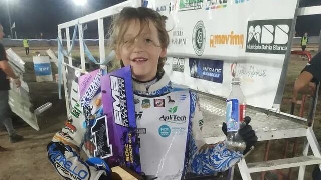 Magdalena Bouscayrol obtuvo su primera final en 50cc Menores.