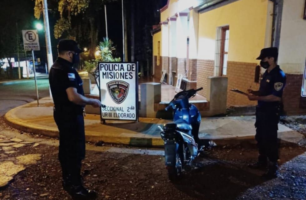 Eldorado: otra motocicleta recuperada