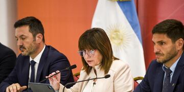 La mujer fue detenida en el marco de una investigación por amenazas a Patricia Bullrich. (AP).