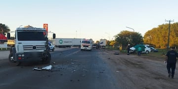 El choque frontal ocurrió en Carnerillo, provincia de Córdoba.