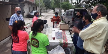La Cámara PYME de Jujuy asiste con mercadería al merendero "A Pulmón" y proyecta ayudar a madres desempleadas.