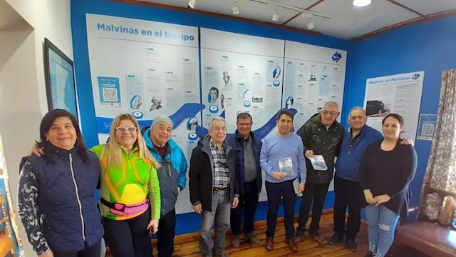 El Espacio Pensar Malvinas recibió al escritor y VGM Raúl Medina